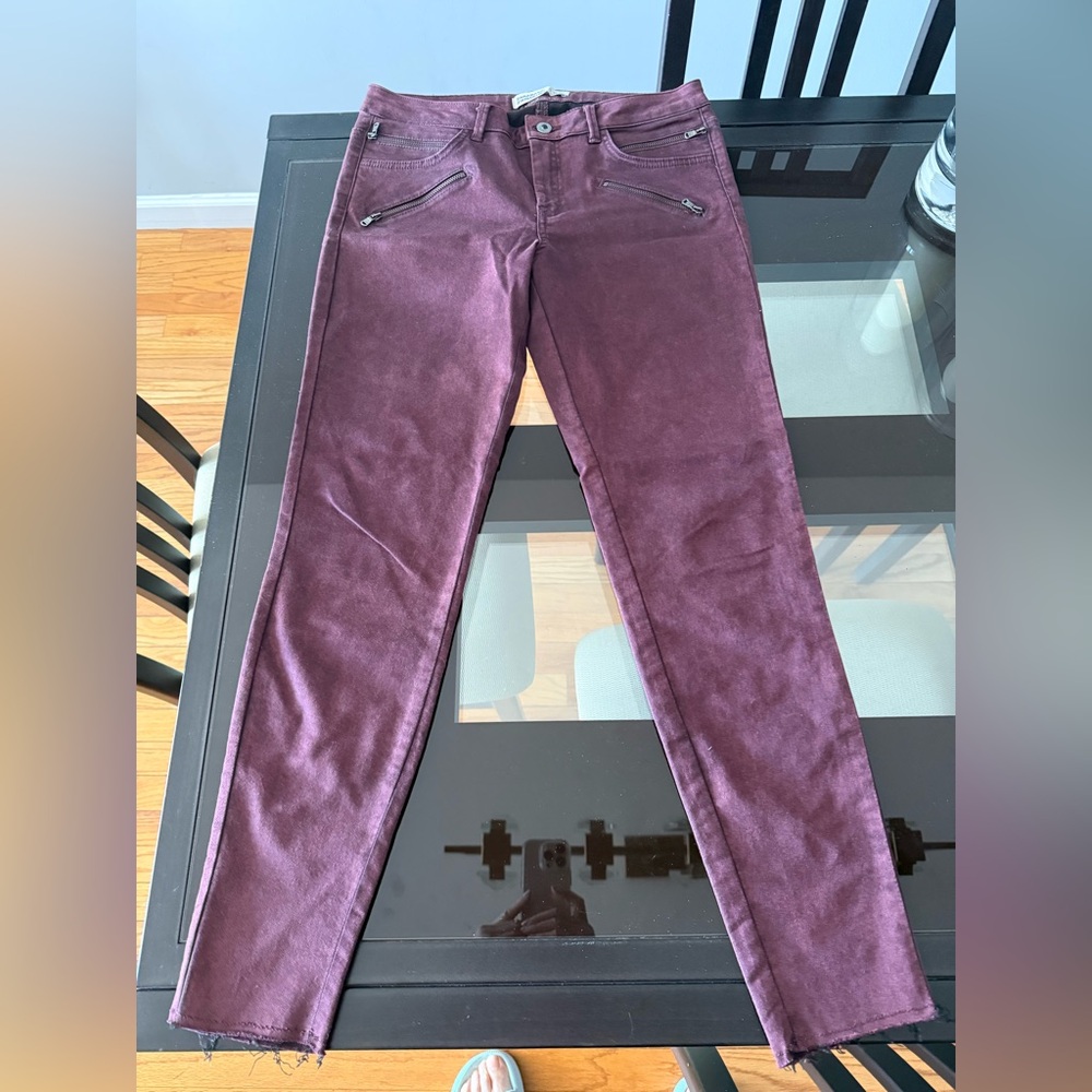 Stylish Purple Skinny Jeans
